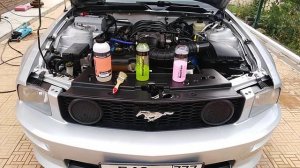 Shine Systems Motor Cleaner - гель-диэлектрик для мойки двигателя.