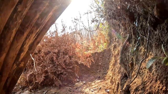 Building a Useful, Warm and Camouflage Bunker for Emergencies - Bushcraft Survival Shelter, Cooking смотреть онлайн