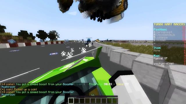 Minecraft - Invadindo Servidores #5 - Turbo Kart Racers смотреть онлайн