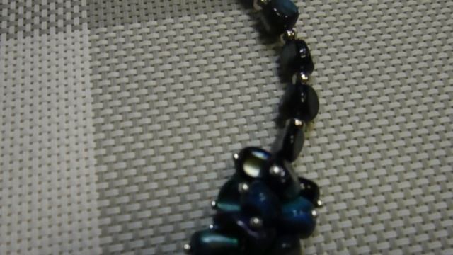 Гелиотис, бусины перламутра. До и после. Jewellery made of natural stones. Necklaces, bracelets. смотреть онлайн