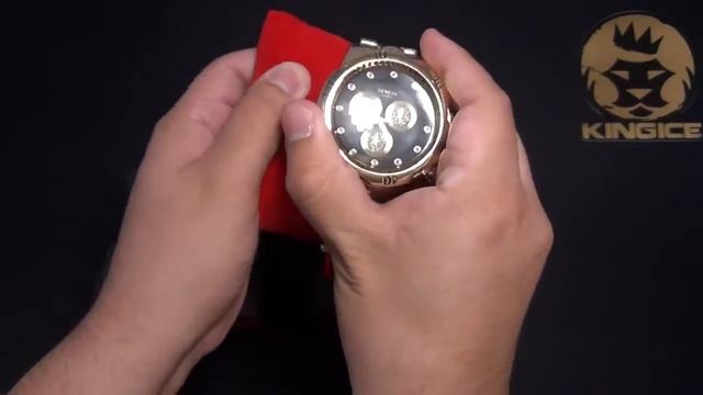 Умные часы с позолотой из стали с кварцевым смотреть онлайн