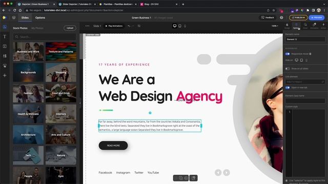 Cómo crear increíbles sliders en tus sitios web diseñados en divi y wordpress con depicter plugin смотреть онлайн
