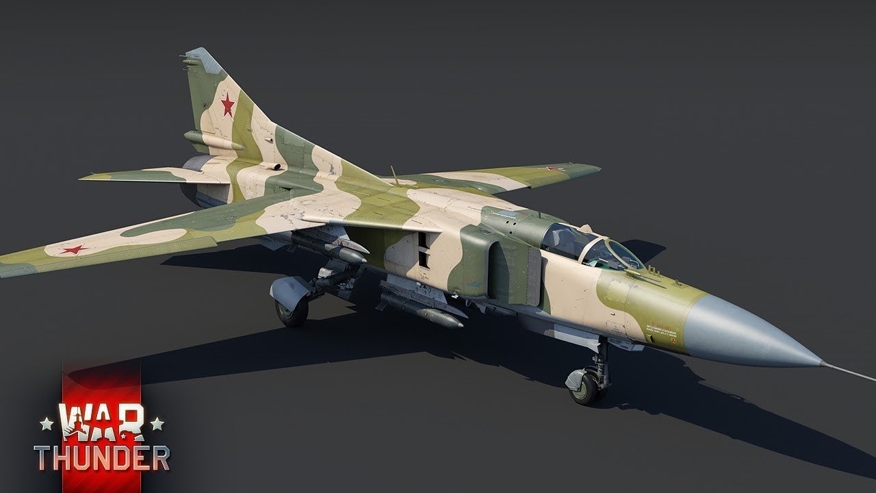 War Thunder. Mig-23MF