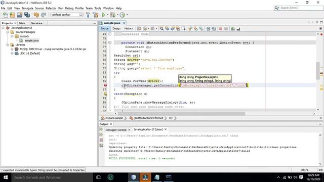 How to display record of MySQL Table in Java using Netbeans Java(programming with MySQL and JDBC) смотреть онлайн