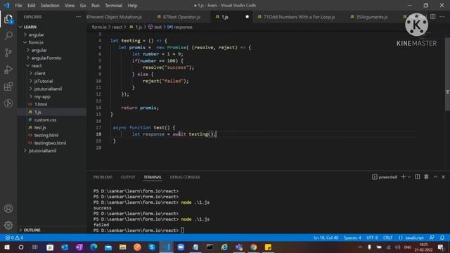 Async vs Await in Tamil || JavaScript Async Await || tutorial in tamil || you must know || at 2022 смотреть онлайн