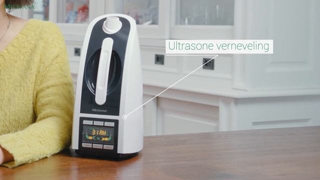 AH 665 Luchbevochtiger met hygrometer - Medisana смотреть онлайн