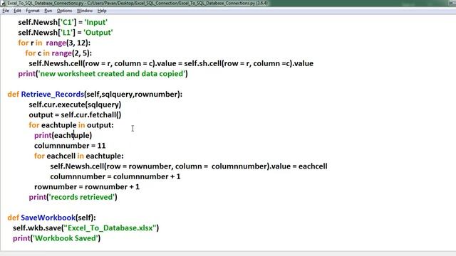 Python: Excel To SQL Connection 4 смотреть онлайн