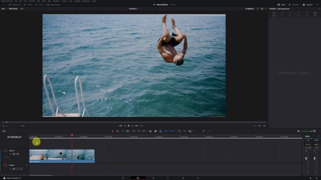 How to do SUPER SLOW MOTION in Davinci Resolve Studio 18 | Tutorial смотреть онлайн