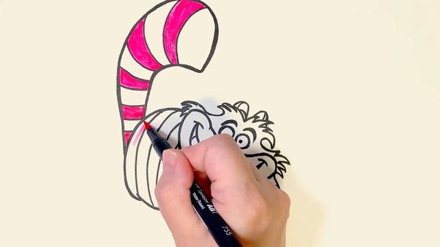 How to draw Cheshire Cat from Alice in Wonderland смотреть онлайн