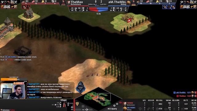 Скандинавское дерби: MbL vs TheMax в квалификации Hidden Cup V [Age of Empires 2] смотреть онлайн