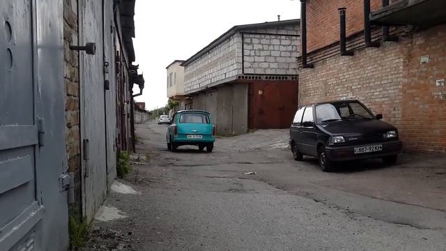 Тест КИРПИЧ Электромобиль Трабант Trabant ELectro смотреть онлайн