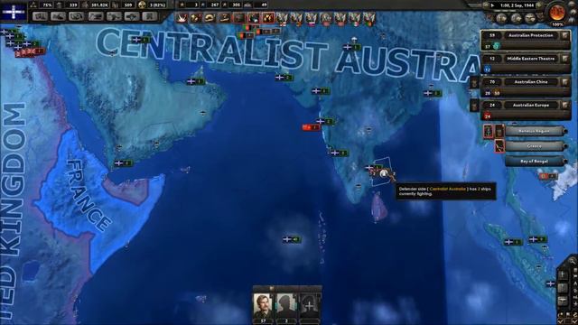 Let's Play Hearts of Iron 4: Fascist Australia Episode 17 - British Invasion смотреть онлайн