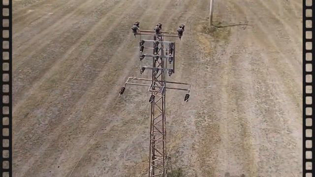 Дуга на предохранителе ВЛ 35кВ смотреть онлайн