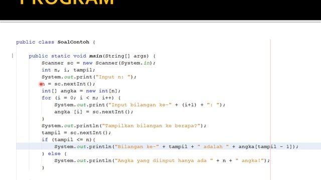 Materi Modul 6 Array 1 Dimensi - PEMBAHASAN CONTOH SOAL смотреть онлайн
