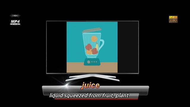 food English words - Basic Category picture vocabulary for English Beginners смотреть онлайн