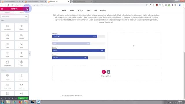 Elementor Wordpress Builder How To Build An About Us Section смотреть онлайн