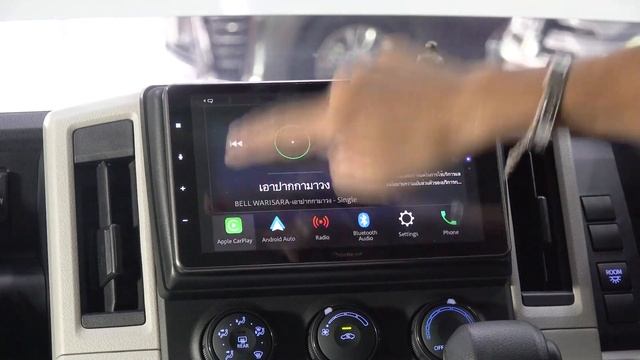 เครื่องเสียงรถตู้ Toyota Hiace จอ 9" Pioneer DMH-ZF8550BT Apple Carplay Android AuTo смотреть онлайн