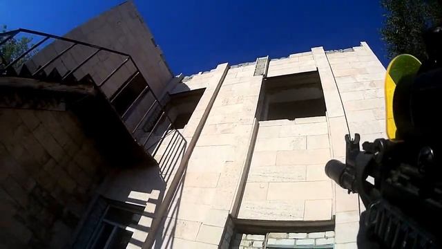 Штурм по лестнице. Семипалатинск, остров Полковничий. 16.08.2015 смотреть онлайн