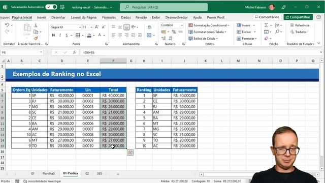 COMO CRIAR RANKING NO EXCEL | EXEMPLOS PRÁTICOS смотреть онлайн