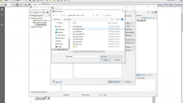 Daniel Liang Java Using JavaFX in Eclipse 4.9 or higher with JDK 11 or higher