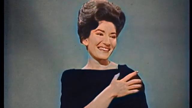 Maria Callas concert in Covent Garden 1962. In color & best quality!!! смотреть онлайн