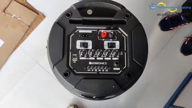 Zebronics Zeb450 Moving Monster 2X8L DJ Trolly Speaker смотреть онлайн