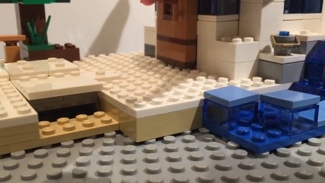 LEGO Minecraft 21120 Cнежное убежище Обзор конструктора Лего Майнкрафт на русском Варлорд Лего виде смотреть онлайн