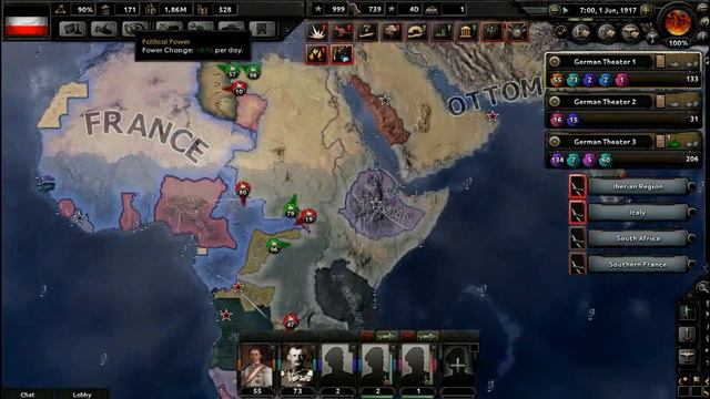 "Atlántico Norte" | MP - HOI4 | #22 | Mod: The Great War смотреть онлайн