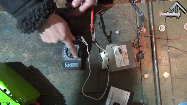 Мощный выпрямитель 12в 10А  из трансформатора МИКРОВОЛНОВКИ!