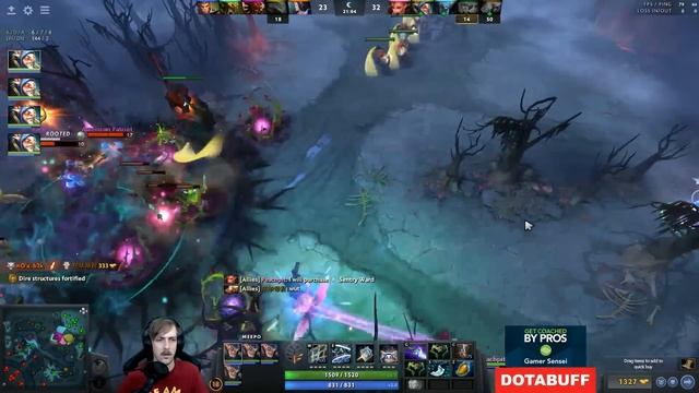 Purge Plays Meepo in 7.07 (Both new heroes in game) смотреть онлайн
