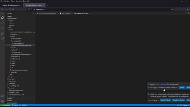JOpt TourOptimizer Java Examples Sandbox based on CodeServer hosted on Docker смотреть онлайн