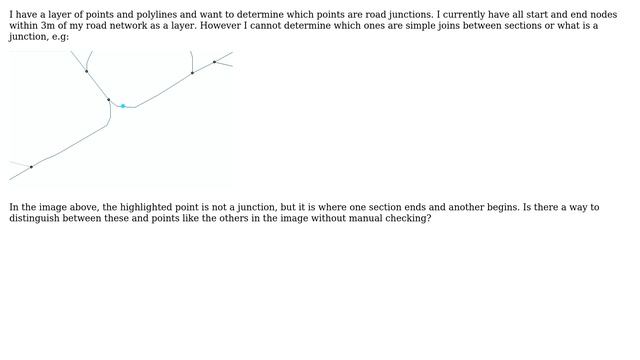 GIS: Line start and end nodes: determining what is a junction (2 Solutions!!) смотреть онлайн
