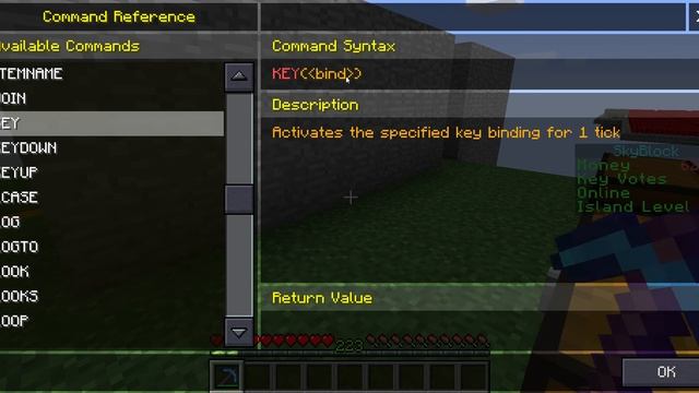 Minecraft Macro scripting basics смотреть онлайн