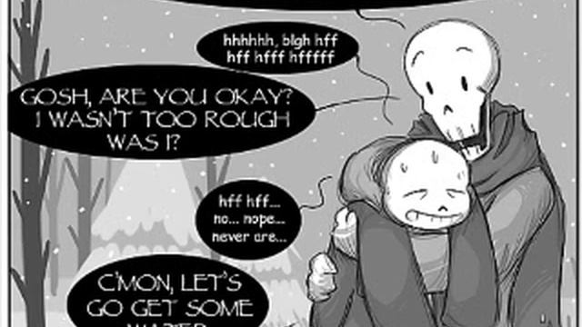 UnderTale Comic Dub - My Bro Is'nt Dangerous смотреть онлайн