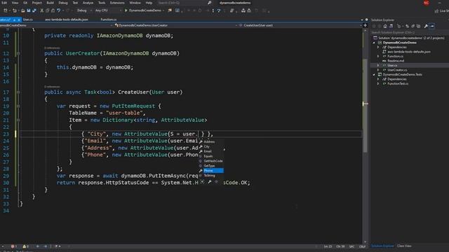Create new records in Amazon DynamoDB using .NET Core API (An introduction for .NET developers) смотреть онлайн