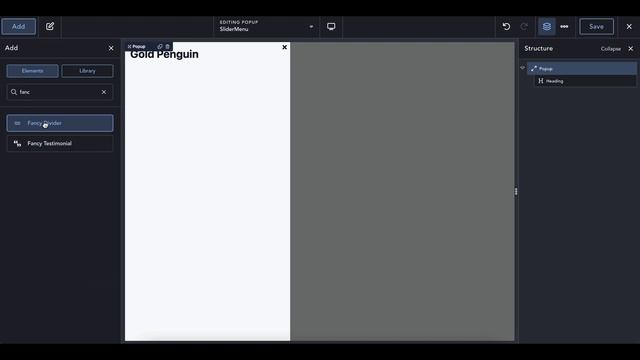 Create a Responsive Menu Sliding Popup in Breakdance Builder смотреть онлайн