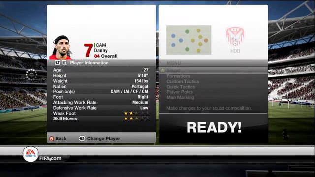 Fifa 12 IF Danny In Game Stats смотреть онлайн