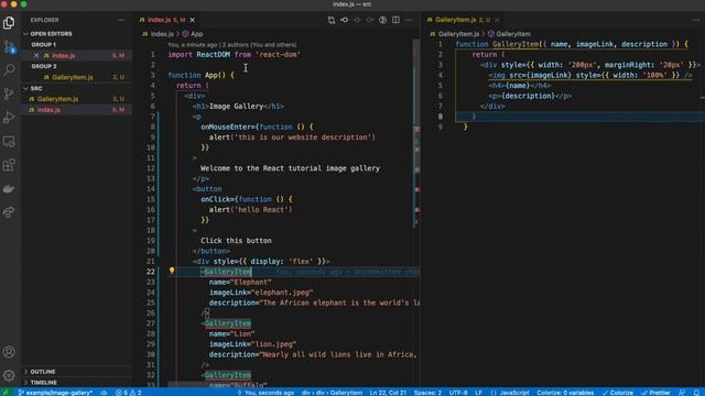 Part 6 - React JS Beginner Tutorial - Import/Export смотреть онлайн