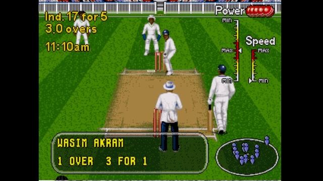 Brian Lara Cricket 96 | Sega Genesis | Bowl out Trick | Wasim Akram Hat Trick | ALLSTARGAMER смотреть онлайн