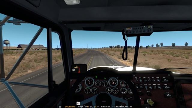 American Truck Simulator: Oversize Load - Peterbilt 377 - San Simon, Arizona смотреть онлайн
