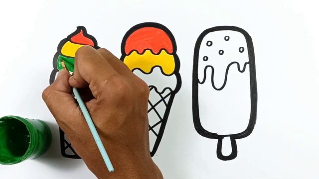 How To Draw Ice Cream