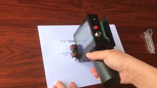 Meenjet Handheld Inkjet Printer - How To Install Ink Cartridge and Print смотреть онлайн