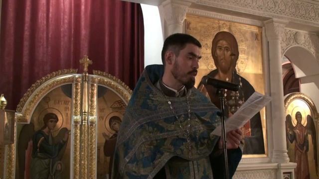 Проповедь отца Георгия на Благовещение (06.04.23) смотреть онлайн