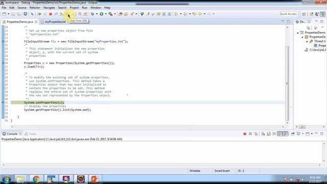 How to modify the system property? | System class | Java Tutorial смотреть онлайн