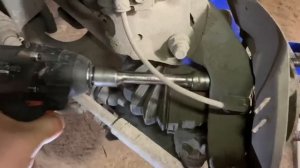 Замена переднего ступичного подшипника Subaru Impreza gh