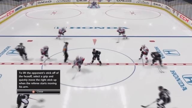 NHL 13: Basic Faceoff Tutorial смотреть онлайн