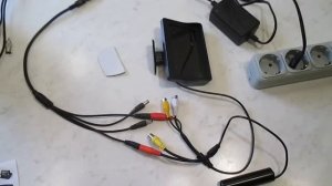 Монитор для камеры заднего вида. Камера видеонаблюдения вместо камеры заднего вида.