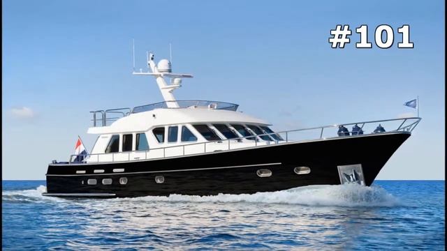 #101. W.v.d.V. Continental Trawler 17.00 Крутые Яхты Мира (Яхты-Обзор) смотреть онлайн