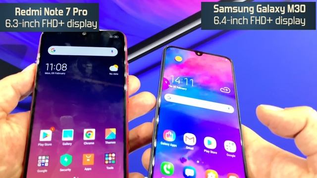 Redmi Note 7 Pro vs Samsung Galaxy M30: Comparison overview [Hindi हिन्दी] смотреть онлайн