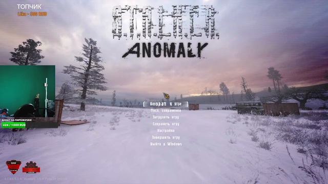 ☢S.T.A.L.K.E.R. - ANOMALY 1.5.1. - ЗА НАЁМНИКА - МАКС. СЛОЖНОСТЬ (СТРИМ 11) смотреть онлайн